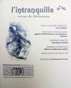 Florentine Rey - Revue l'Intranquille N°10, mai 2016
