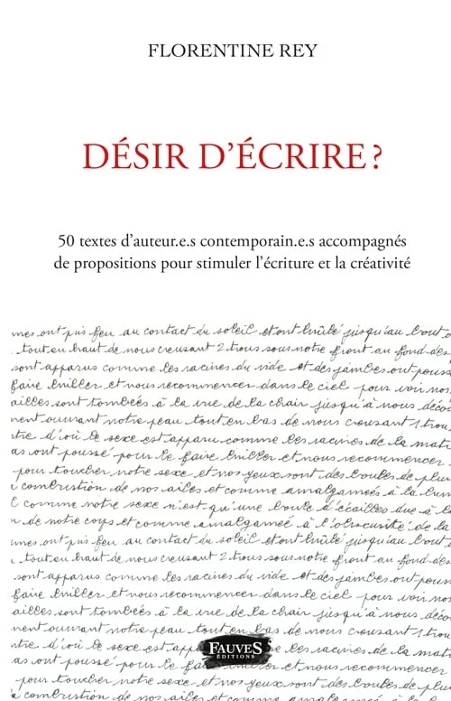 Désir d'écrire ?