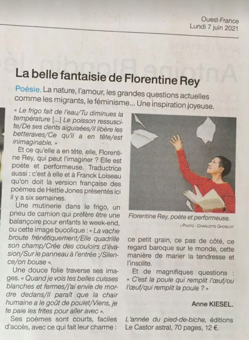 article de presse - Ouest France
